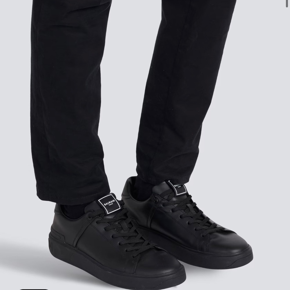 Balmain sneakers! Used only once still brand new. Still in the box and dust bag.